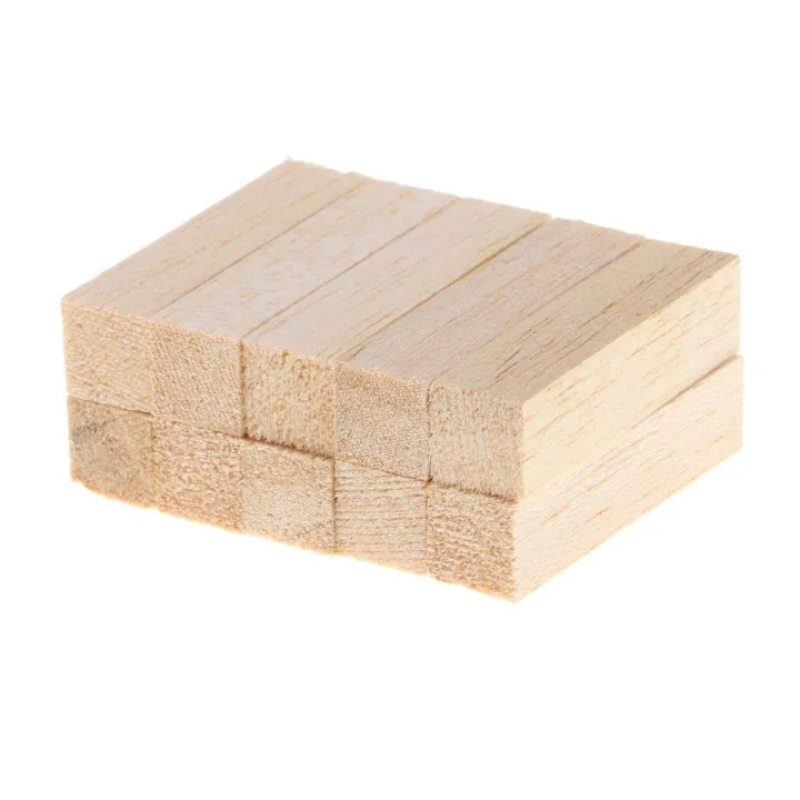 4x10%20Pieces%20Square%20Balsa%20Wood%20Stick%20Block%20Unfinished%20Woodcraft%20Dowel%20Rod%2050mm%20-%20Image%207