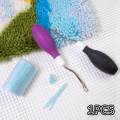 Latch Hook Tool Set Mesh Cloth Crafting Rug Hook for Art Crafts DIY Rug. 