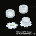 Led Lens For 5050 Cree Xml Rgbw T6 Xml2 Xhp50 Chip 3 10 30 60 Degree Optical Reflector Collimator Lens For Diy Flashlight Bulb. 