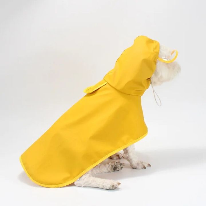 【wholesle668 Store】Pet Dog Waterproof Dog Rain Coat For Small Large Dogs Corgi Labrador Clothes Outdoor Pet Jacket Clothing For