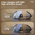 WEST BIKING Cycling Anti-Fog Sunglasses Photochromic Lenses Unisex Fashion Large Frame Sport UV400 Glasses MTB Road Bike Goggles. 