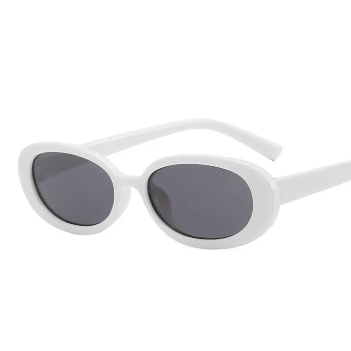 【Fullyoung_520 Store】Fashion UV400 Sunglasses Cute Double Color Unisex ...