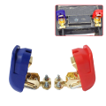 1 Pair Positive & Negative Electrode Quick Release Lift Off Connector Clamp Quick Connector Battery Terminal Car Battery Terminals Car Accessories. 