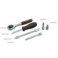 46pcs 1/4-Inch Socket Set Professional Car Repair Tool Ratchet Torque Wrench Combo Tools Kit Auto Repairing. 