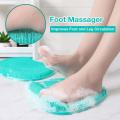 Shower Foot Massager Scrubber, (25x30) Mat with Non-Slip Suction Cups - Improves Foot Circulation & Reduces Foot Pain, Soothes Tired Achy Feet and Scrubs Feet Clean. 