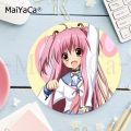 Gaming Rug Japan Lap Pads For Pc Round Angel Lovely Lap Mousepad Notebook Maiyaca Anime Cool Computer Mousepad Beats Desk(Custom Design). 