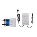 12V-2A Uninterruptible Power Supply for WiFi, Router, Modem, Security Camera Mini UPS 4 hours Battery Backup Surge Protector for Router CCTV Camera. 