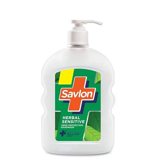 Savlon Herbal Sensitive pH balanced Liquid Handwash, 460 ml FROM (INDIA) SAM