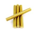 M2 M2.5 M3 M4 M5 M6 M8 M10 M12 M14M16M18M20 Length 30~500mm Copper Full Thread Bar Screw Brass Threaded Tooth Strip,Threaded Rod. 
