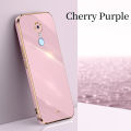 tzmar Redmi 5 Plus Phone Case Square Straight Edge Luxury Plating Cases Silky Feeling Slim Back Cover Shiny Bling Shell with Full Camera Protection Casing. 