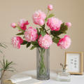Tabel Peony Flower 3 Heads Home Decor Flower Beautiful 72cm Long for Tabel Decoration Event Decoration Centerpiece. 