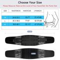 AOLIKES Lower Back Brace with 6 Stays Anti-skid Orthopedic lumbar Support Breathable Waist Support Belt for Gym Pain Relief. 
