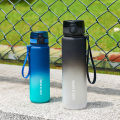 Fitness Travel Outdoor Large Capacity Leakproof GIANXI Portable Cup Gradient Plastic Water Bottle Sports Jug Drinking Utensils. 