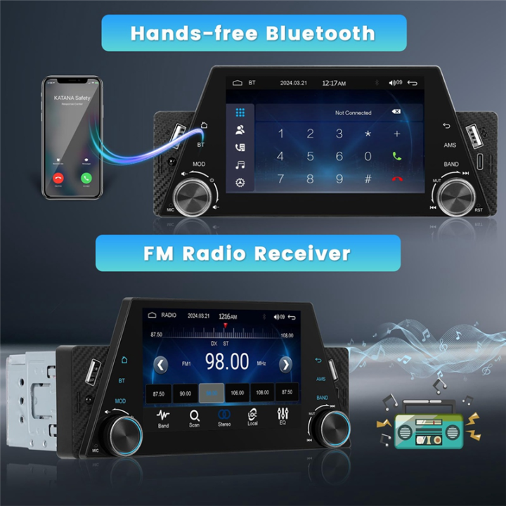 Car%20Radio%20Single%20Din%205%20Inch%20Touchscreen%20Car%20Stereo%20with%20CarPlay%20Android%20Auto%20Mirror%20Link%20FM%20USB%20SWC%20Backup%20Camera%20-%20Image%202