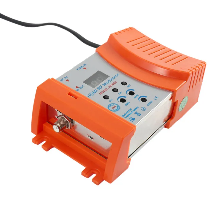 JINMY 2X New HDM68 Modulator Digital RF Modulator AV to RF Converter ...