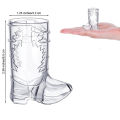 Cowgirl Hat Shot Glasses 5pcs Cowboy Boots Glasses Western Theme Party Tumblers Hard Plastic Mini Compact Fun Birthday Party Cups Perfect for Western Theme Parties Novelty Shot Glasses. 