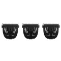 3X Black Ceramic Titanium Knife Pet Dog Hair Trimmer Blade Clipper Head for P2 P3 P6 P9 S1 ZP-295 ZP-293 4. 