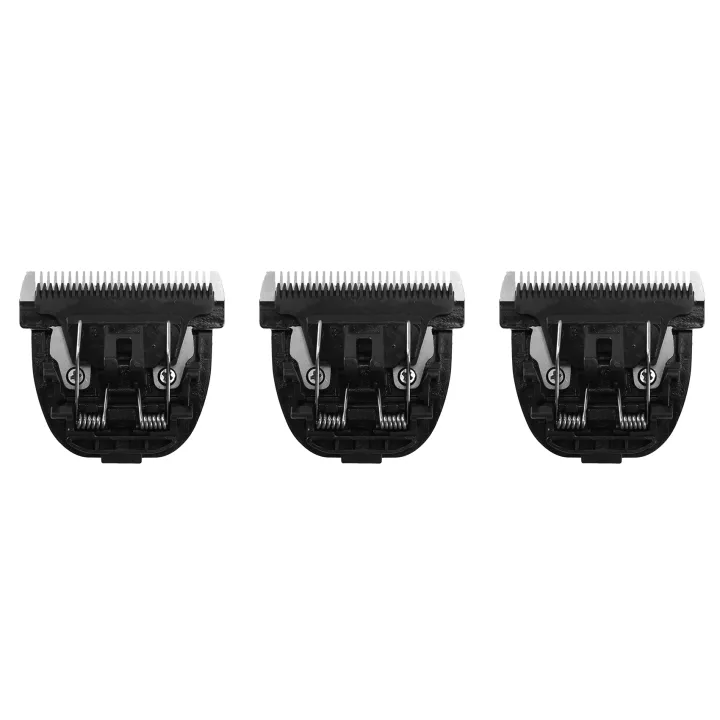 3X Black Ceramic Titanium Knife Pet Dog Hair Trimmer Blade Clipper Head for P2 P3 P6 P9 S1 ZP-295 ZP-293 4