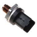 Fasdga Fuel Rail Pressure Sensor Pressure Relief Valve Fuel Rail Sensor Transducer for Peugeot 0281002797 0281006507 0281002283. 