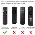 Remote Control Luminous Anti-lost Silicone Case for Fire TV Stick 4K / Fire TV (3rd Generation) / Fire TV Cube. 