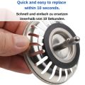 5pcs Rubber Seal Washer Gasket For Basket Strainer Plug For 78 79 80 82 83mm Kitchen Sink Drain Filter Gasket Seal. 
