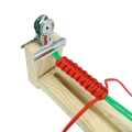 Diy Tool Bracelet Woven Workbench Length Adjustable Manual Wooden Paracord Jigs Set Rope Weaving Maker Platform,C. 