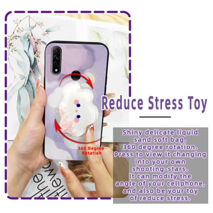Glitter%20Soft%20Case%20Phone%20Case%20For%20OPPO%20A8/A31%202020%20Fashion%20Design%20Back%20Cover%20TPU%20cute%20quicksand%20Skin%20feel%20silicone%20-%20Image%203