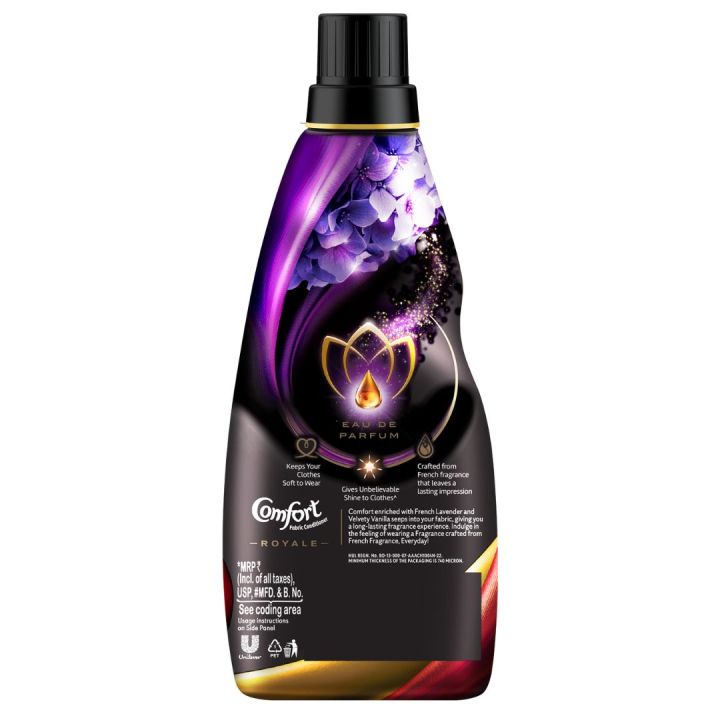 Comfort%20Super%20Sensorial%20Royale%20Fabric%20Conditioner,%20850ml%20-%20Image%202