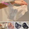 Muses Mall Women Panties Panties Women Lace Low Waist See-through Breathable Briefs Anti-septic Soft Lady Intimate Clothes Underwear High Elasticity Underwear. 