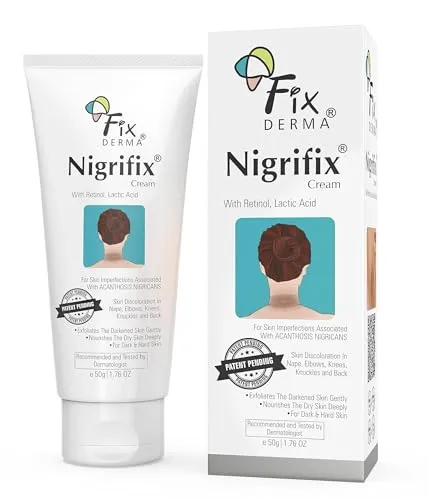 Fix Derma Nigrifix Cream  Reduces Dark Elbows, Knees, Underarms, & Neck  100g