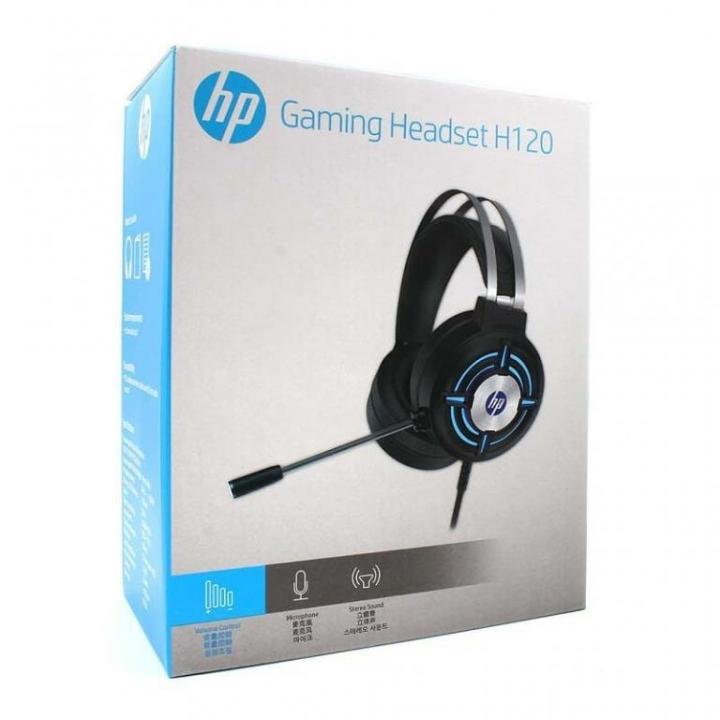 HP%20H120%20USB%202%20Pin%20Gaming%20Headset%20with%20Mic%20Control%20(Black)%20-%20Image%202
