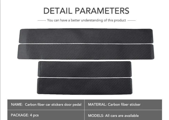Car%20Protection%20Sticker%20Door%20Sill%20Scuff%20Pedal%20Protector%20Sticker%20Panel%20Entry%20Guard%203D%20Carbon%20Fiber%20Anti%20Scratch%20Protection%20Sticker%20-%20Image%205