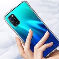 Torofy Clear Soft TPU Case for OPPO A52 Shockproof AntiShock Bumper with Transparent Hard Edges. 