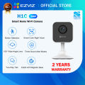 Ezviz H1C 2MP Wireless Wi-Fi CCTV Camera 2MP Indoor pan/Tilt security IP Camera | Lound Noise Detection | AI Human Detection | Smart  Colour Night Vision | patrol Mode | Two-Way Talk | Privacy mode |  Install with Magnetic Base | 512 GB Storage. 