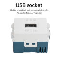 USB Power Module 220V Socket 5V 2.1A 1A Mobile Phone Charging Module Switch Adapter Transformer Charging Power Socket. 