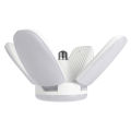 【TopazTrove】E27 60W Fan LED Folding Garage Lamp High Brightness Constant Current AC85-265V Adjustable Led Base Bulb. 