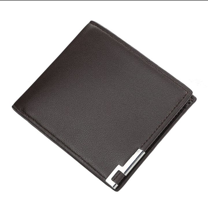 SeaGloca%20Men%20Wallet%20Purse%20Money%20Short%20Designer%20Soft%20ID%20Card%20Case%20Slim%20Fashion%20Simple%20Leather%20Wallet%20-%20Image%204