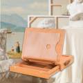 Wood Easel Box with Handle Desktop Sketch Box for Drafting Drawing Sketching. 