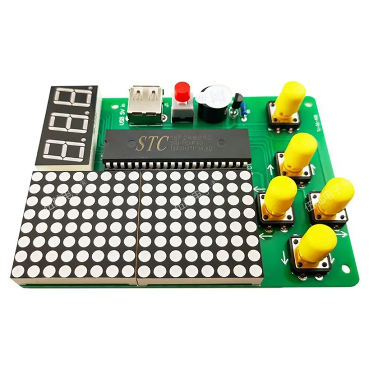 DIY%20Pixel%20Game%20Maker%20Kit%20Electronics%20DIY%20Soldering%20Project%20Practice%20Solder%20Learning%20Assembly%20with%20Shell%20Race%20Car%20Games%20-%20Image%205