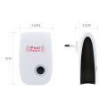Migeet 2 Pack Ultrasonic Pest Repeller Electronic Plug in Pest Control Mosquito Repellent Mice Safe and Eco-Friendly. 