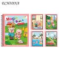ECHIDNA Kids Drawing Book Reusable Water Drawing Book Sensory Early Education Toy. 