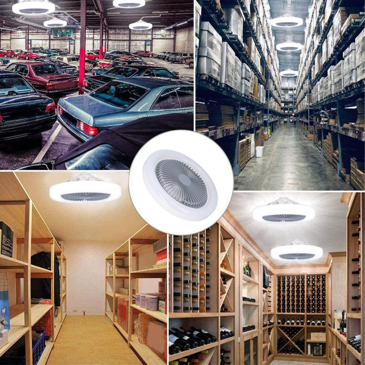36W%20Dimmable%20Mini%20LED%20Ceiling%20Fan%20Lamp%20B22%20Bulb%20Socket%20with%20Remote%20Control%20-%20Image%205