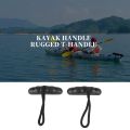 2Pcs Kayak Handles Strong T-Handle Design Ultra Installation Kit. 