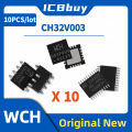 Ch32v003 Ch32v003f4p6 Ch32v003j4m6 Ch32v003f4u6 Industrial-Grade Mcu Risc-V2a Single-Wire Serial Debug Interface Wch Ic 10pcs. 