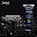 JUNSUI CHARCOAL Natural Activated Carbon 100g Face Wash with Oil Control for Removes Black Heads 100gm. 