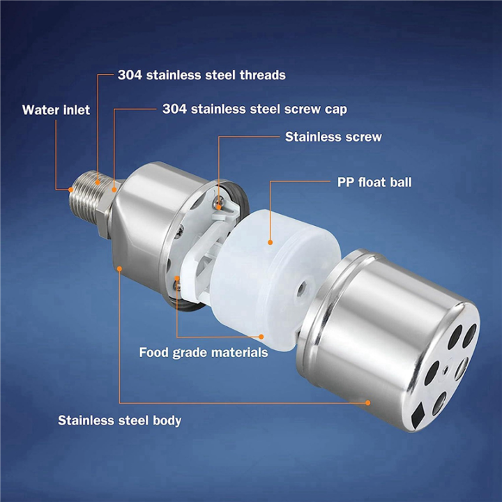 2X%20Automatic%20Water%20Level%20Control%20Valve%201/2%20Inch%20Stainless%20Steel%20Float%20Ball%20Valve%20for%20Tank%20Swimming%20Pool%20Straight%20-%20Image%205