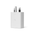 Google 30W UK 3 Pin USB-C Charger for Pixel Phones. 