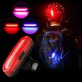 Bike Light USB Rechargeable 300 Lumens 3 Modes Bicycle Lamp Light Front Headlight With Wolf Star Taillight Light Equipped With Gel Stra. 