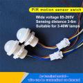 Mini Closet PIR Sensor Detector Smart Switch 110V 220V LED PIR Infrared Motion Sensor Detection Automatic Sensor Light Switch. 