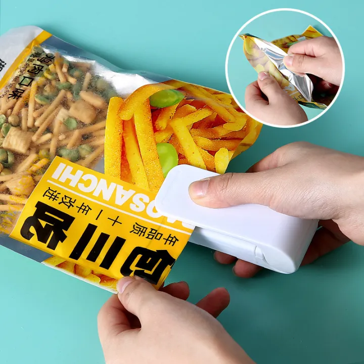 Tools Packaging Food Mini Bag Sealer Food Package Sealing Tool Thermal Plastic Closure Smart ...